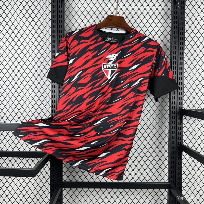 Camisa pré-jogo masculina do São Paulo 2026/27
