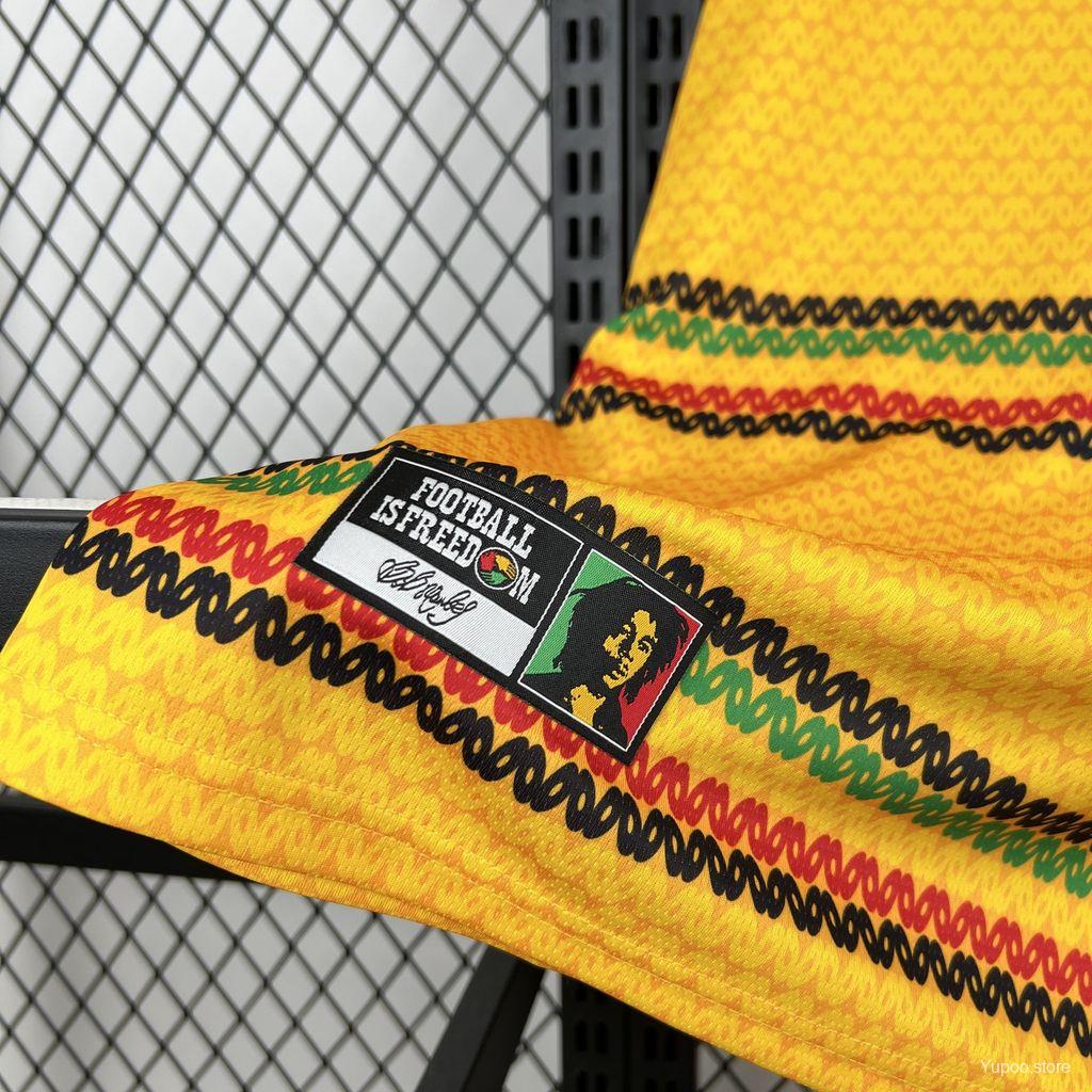 Camisa Jamaica Especial Bob Marley Copa do Mundo 2026