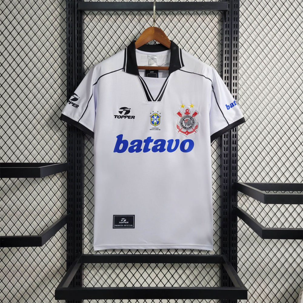 Camisa Corinthians Batavo Retro 1999 - Torcedor Masculina